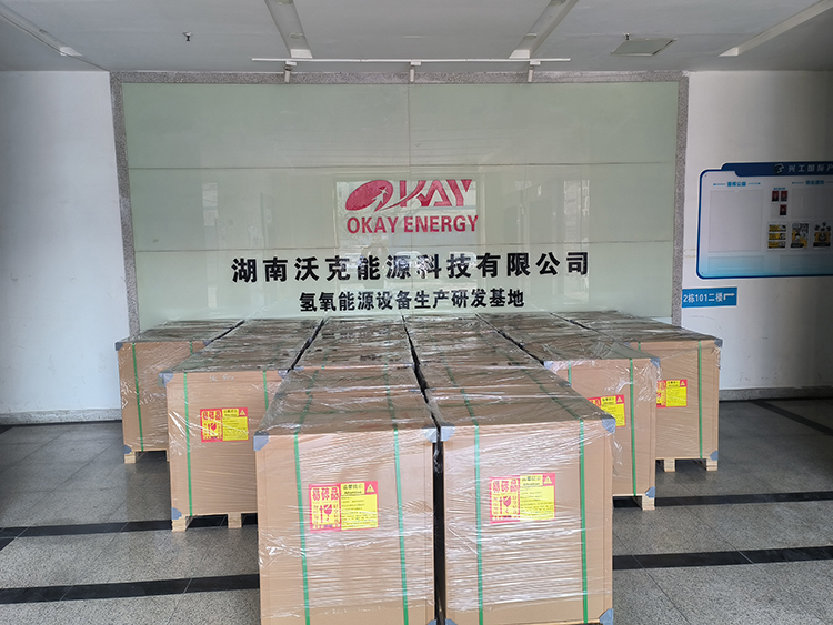 沃克能源水燃料氫氧機整裝待發(fā) 25臺氫氧機繼續(xù)發(fā)往海外！